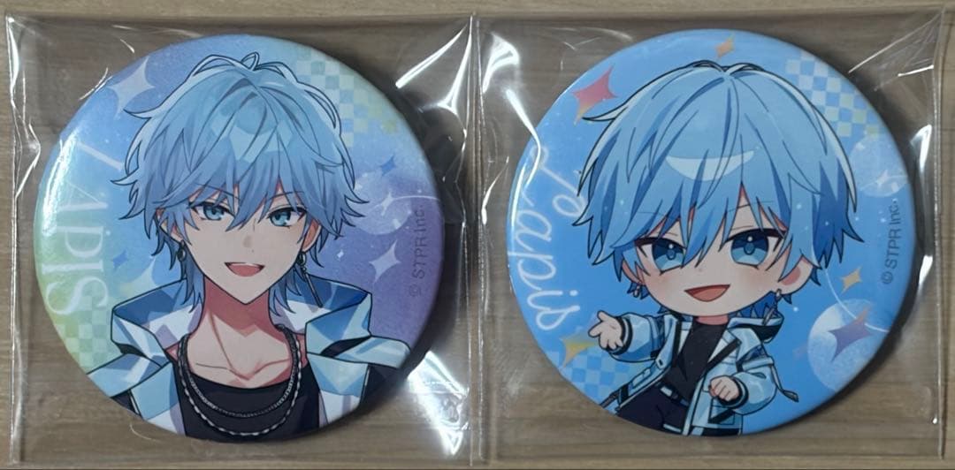 STPR Family ランダム缶バッジ AGF めておら Lapis らぴす - メルカリ