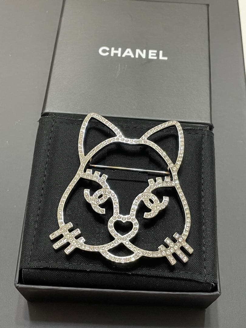 激レア 限定 CHANEL シャネル シュペット ブローチ ココマーク 新品 猫