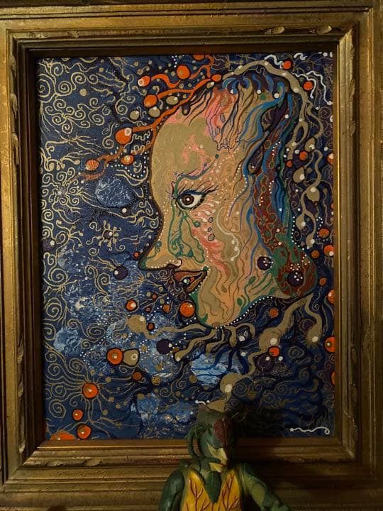 油彩　画家Y KIDAの銘有 油彩 画家Y KIDAの銘有 - メルカリ