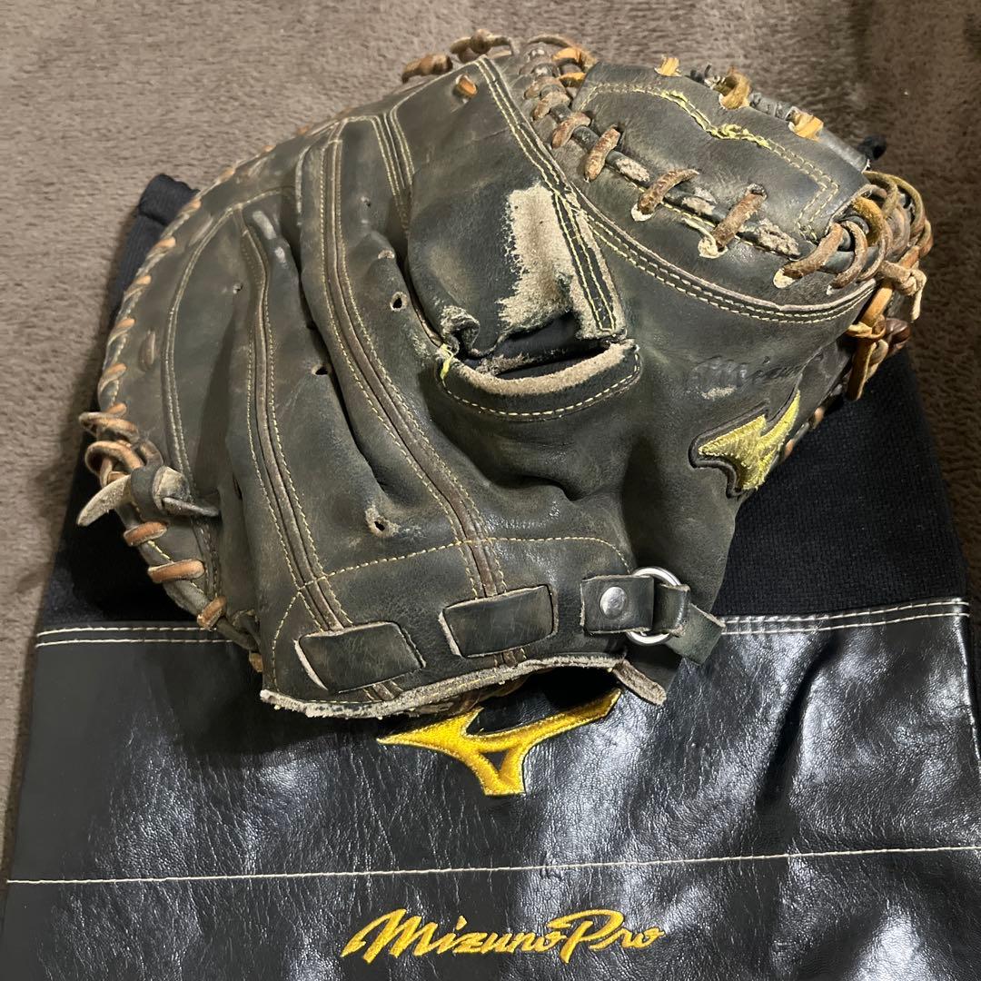ミズノプロ　キャッチャーミット 2024モデル】ミズノプロ 硬式 キャッチャーミット 號 SAKEBI B-D型 右