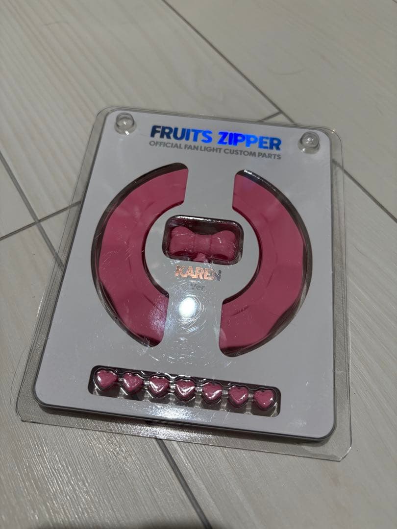 FRUITS ZIPPER 松本かれん ペンライトカスタムパーツ ピンク - メルカリ