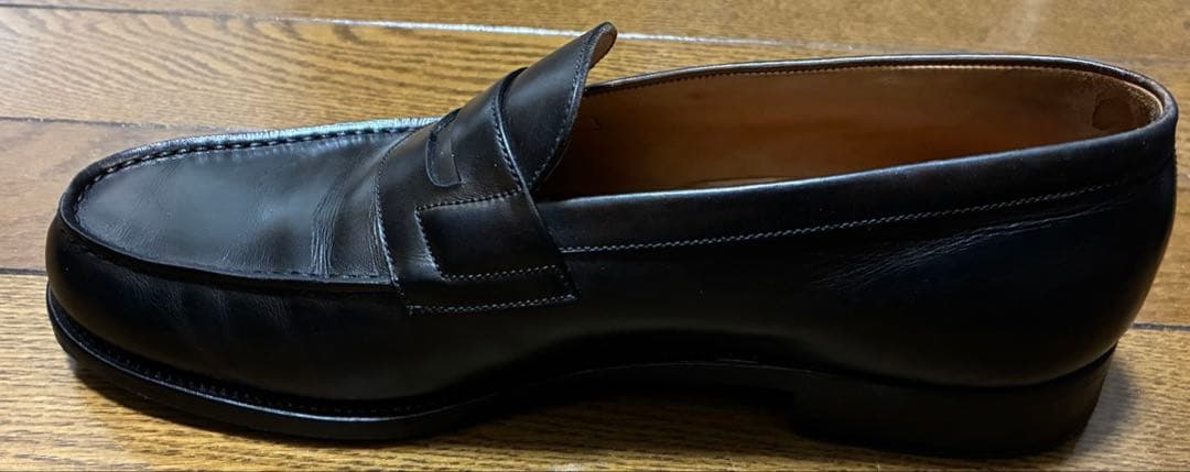 希少　J.M.WESTON 180 ローファー 5B ボックスカーフ ブラック