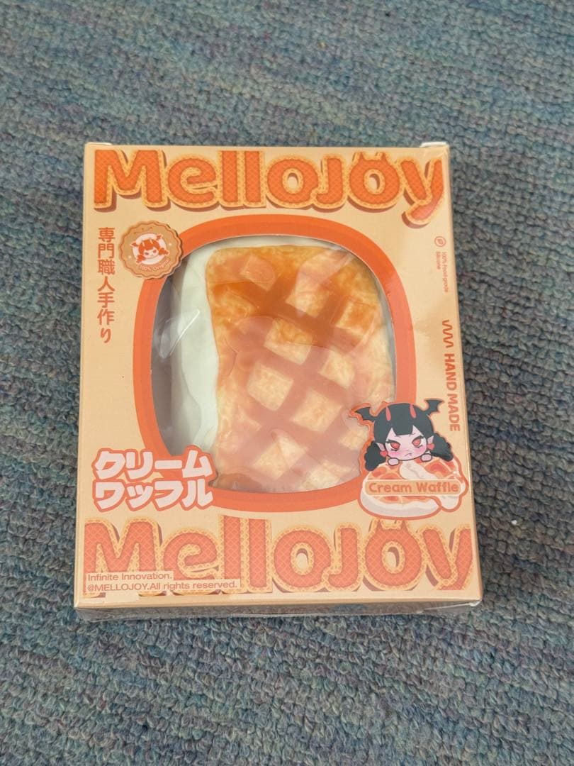 ✩*✩様 Mellojoy メロジョイワッフル 四角 スクイーズ シュリンク付き
