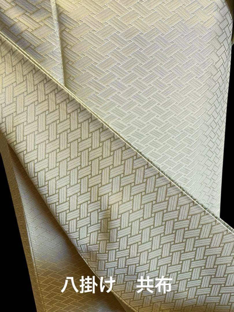 着物 礼装 正絹 色無地 暈し 早春の黄緑色 4点フルセット S〜Mサイズ