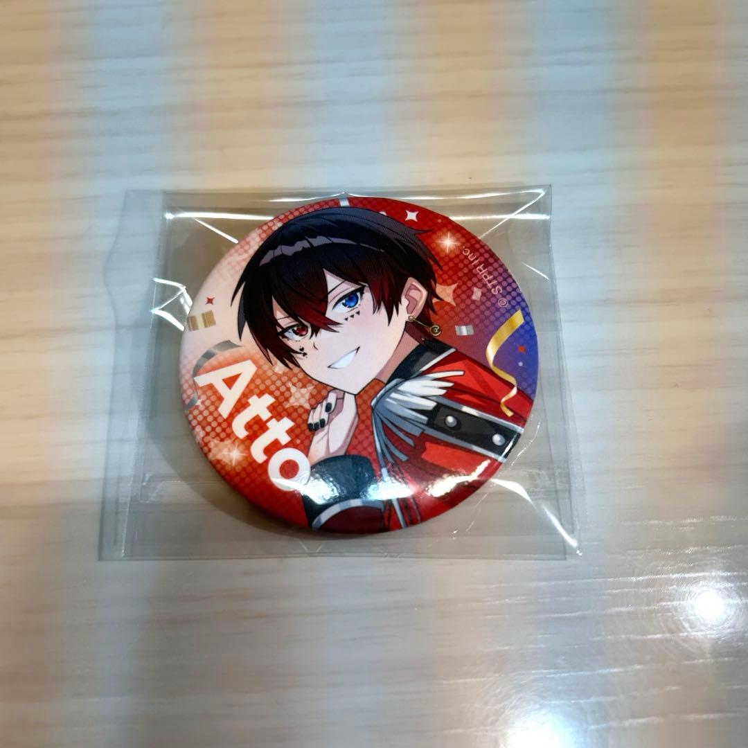 あっとくん 缶バッジ - メルカリ