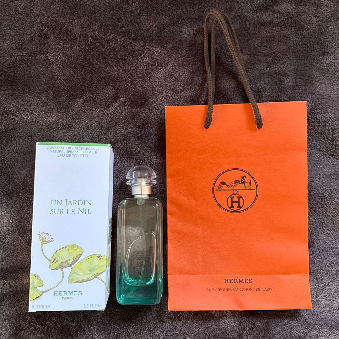 HERMES エルメス ナイルの庭 オードトワレ 100mL Amazon.co.jp: HERMES(エルメス) ナイルの庭100mlオードトワレスプレー