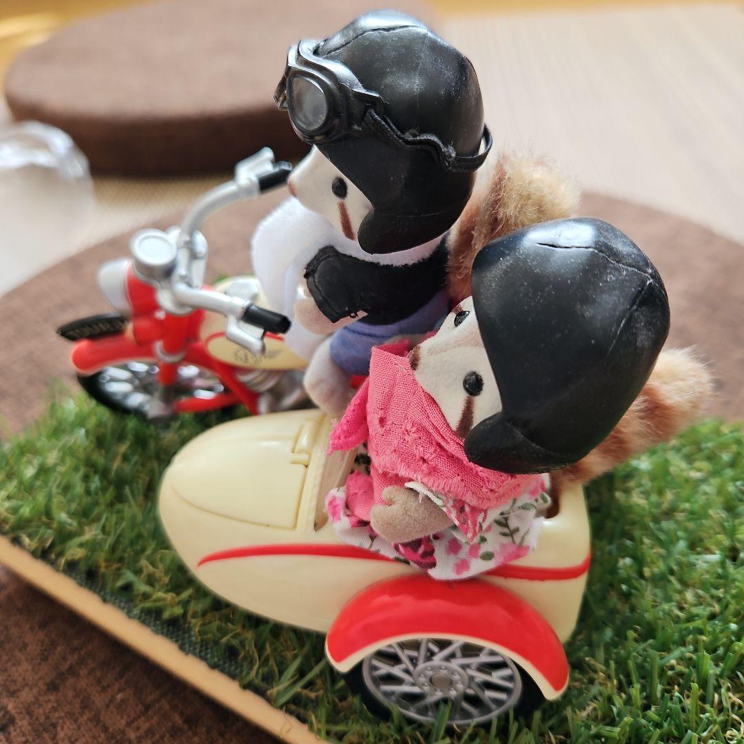 廃盤レア】最終価格！海外版シルバニアファミリー モーターサイクル