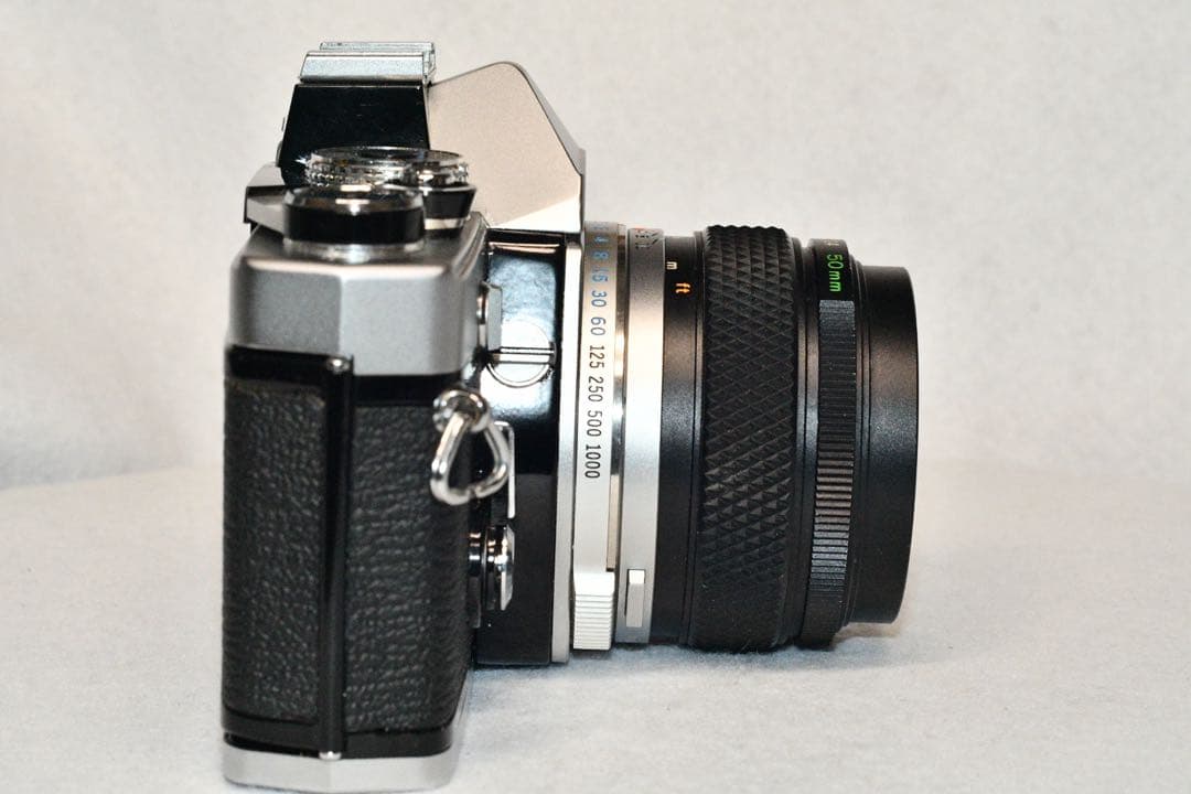 お値引き《動作品》OLYMPUS OM-1+標準レンズ付き a402