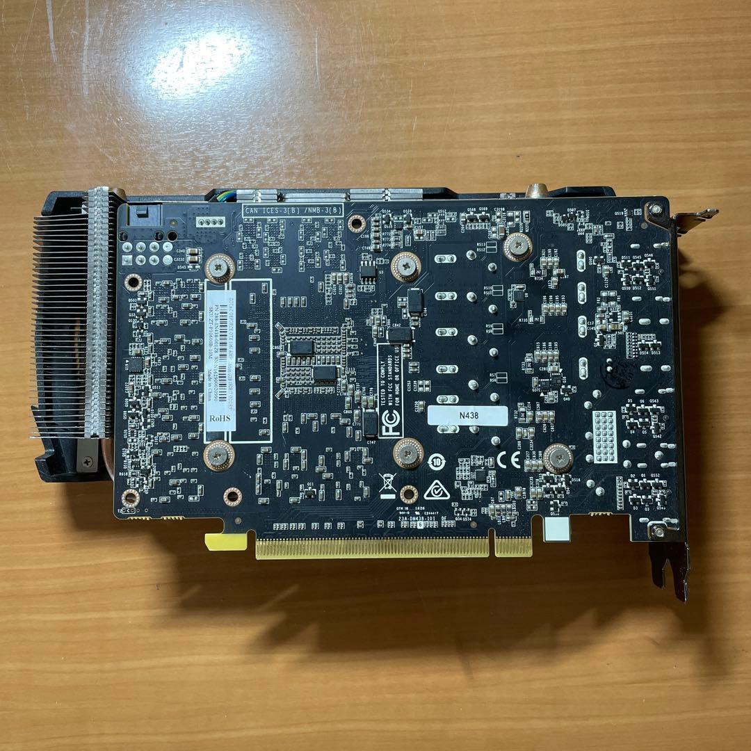 NVIDIA GeForce GTX1060 6GB 簡易動作確認済み