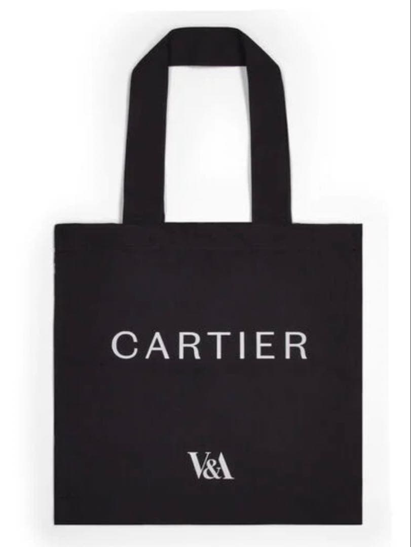 V&A 美術館 カルティエ展 CARTIER 限定トートバッグ ブローチ - メルカリ