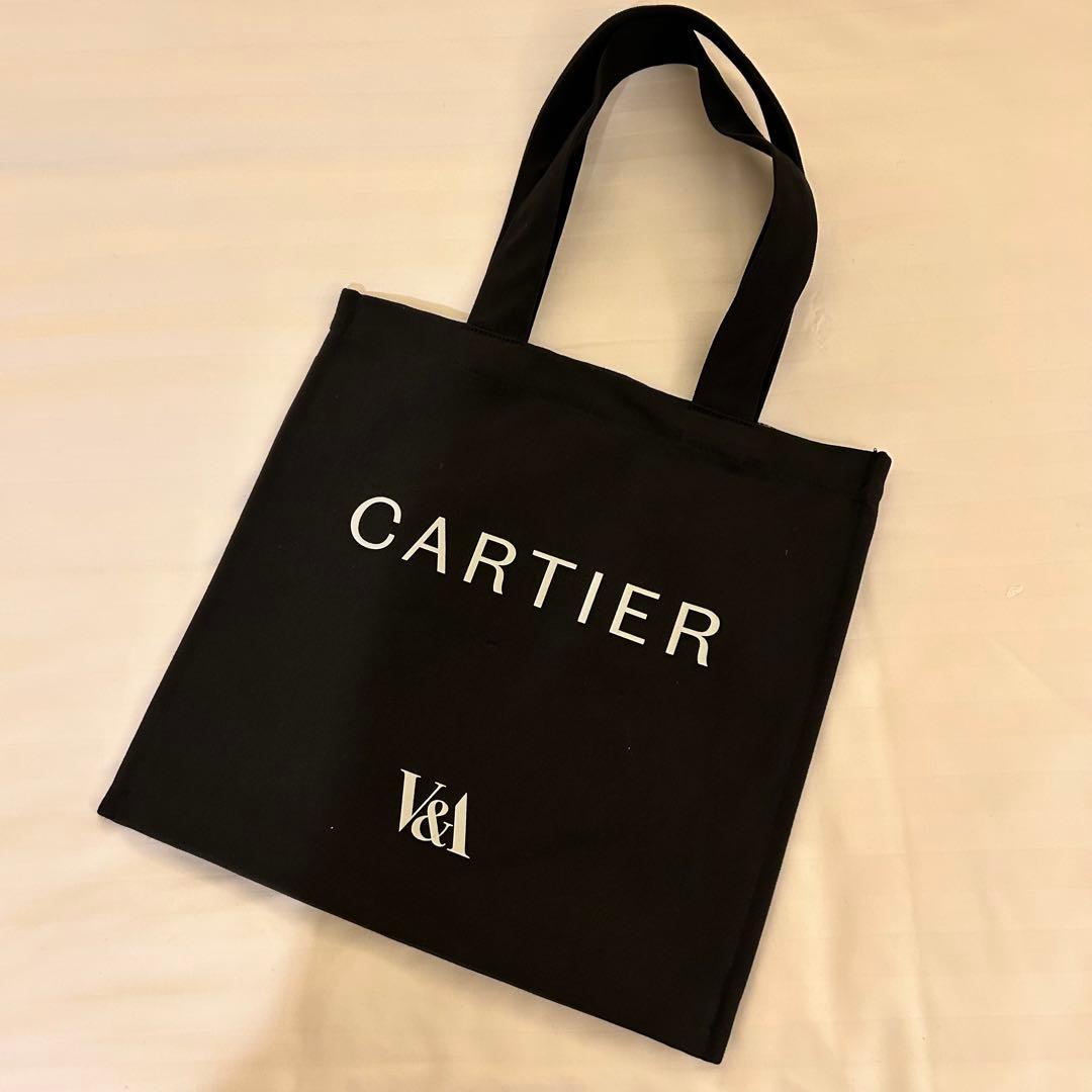 V&A 美術館 カルティエ展 CARTIER 限定トートバッグ ブローチ - メルカリ
