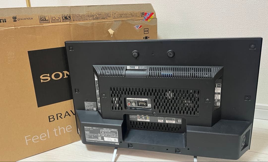 SONY BRAVIA 24型 液晶テレビ KDL-24W600A 箱付 通電 - メルカリ