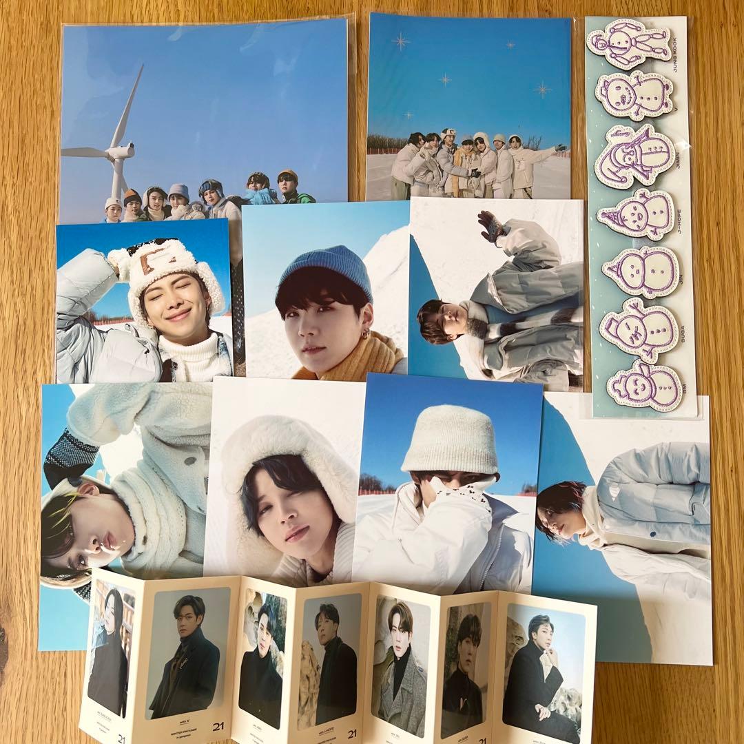 BTS ウィンパケ2021 フォトカード バッジ ポストカード ジョングク