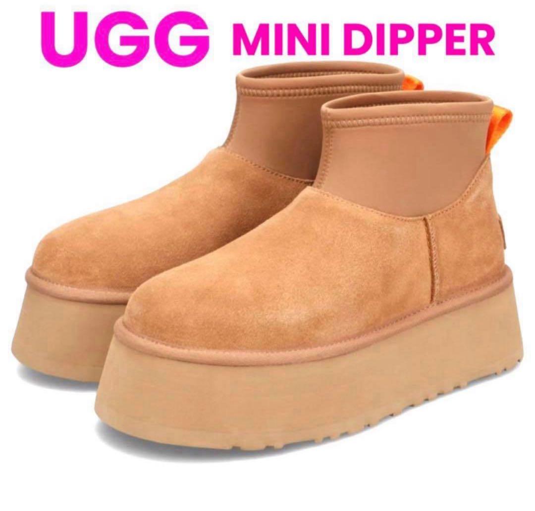 限定値下げUGG ✮厚底　ミニディッパー　プラットフォーム　ムートンブーツ 楽天市場】[ 15時までの注文で最短即日発送!! ] 【送料無料 アグ