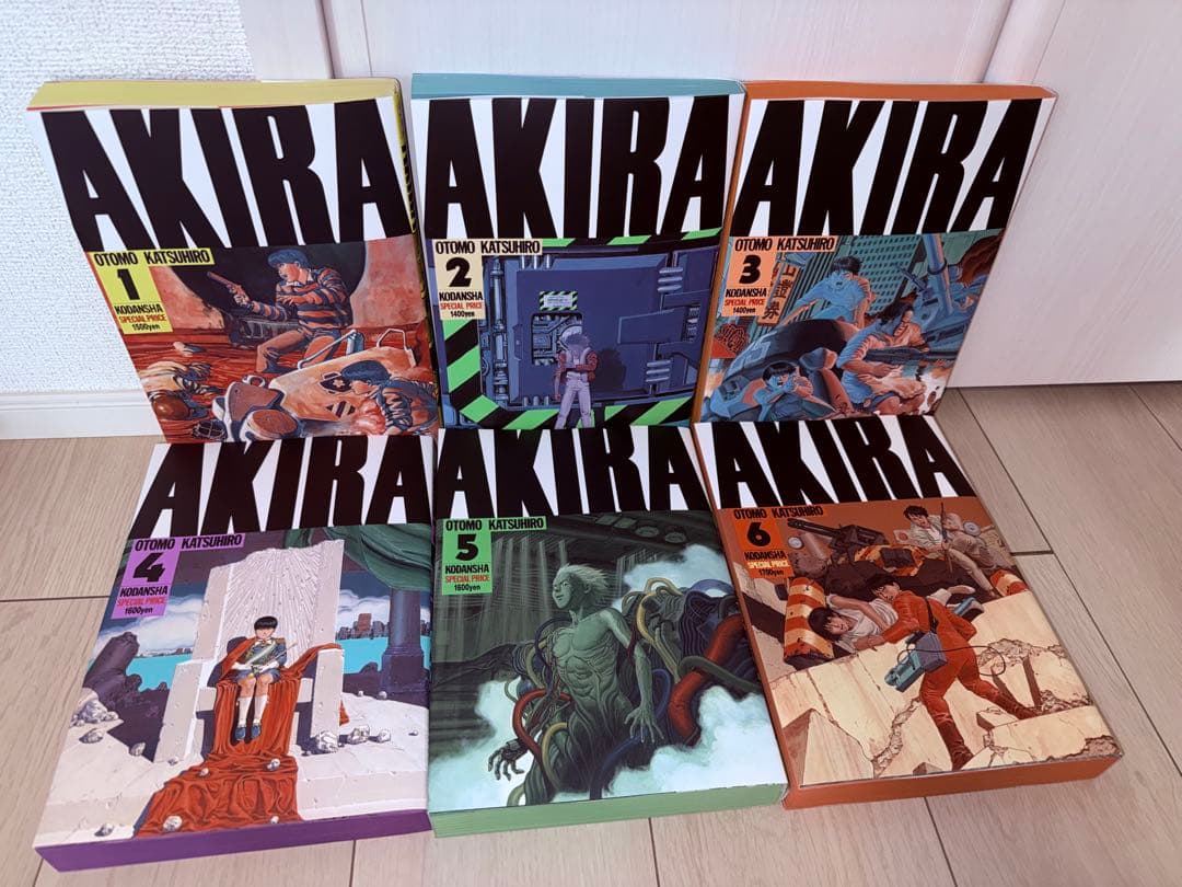 美品 AKIRA 全6巻セット 大友克洋 - メルカリ