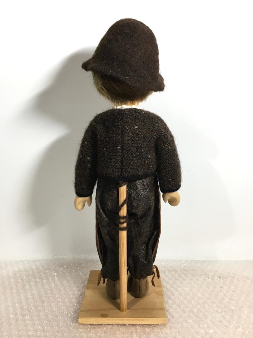 ○[美品] ポングラッツ人形 オールウッド pongratz 木製人形37cm