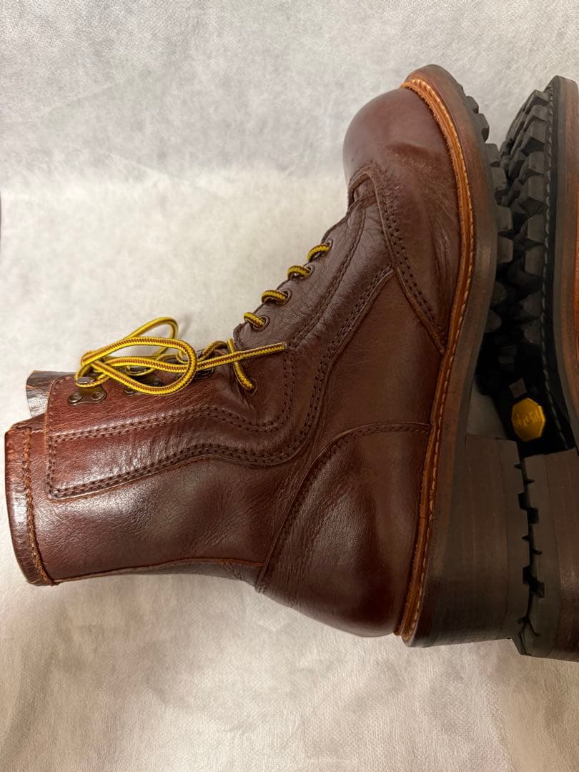 ミハラヤスヒロ レースアップブーツ ロガーブーツ - メルカリ