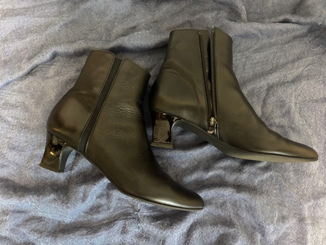 銀座かねまつ　ミススレンダーブーツ 23.5cm