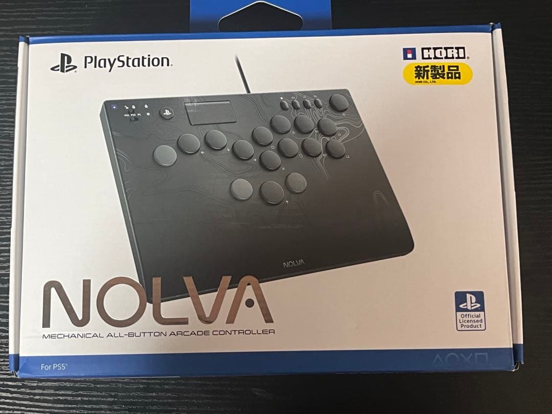 HORI ホリ NOLVA PS5対応版 レバーレス アーケードコントローラー