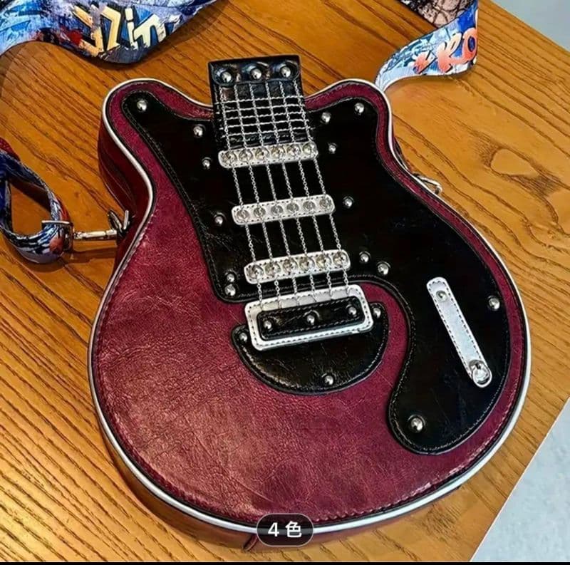 クイーン Queen ブライアンメイ レッドスペシャル型バッグ 新品未使用