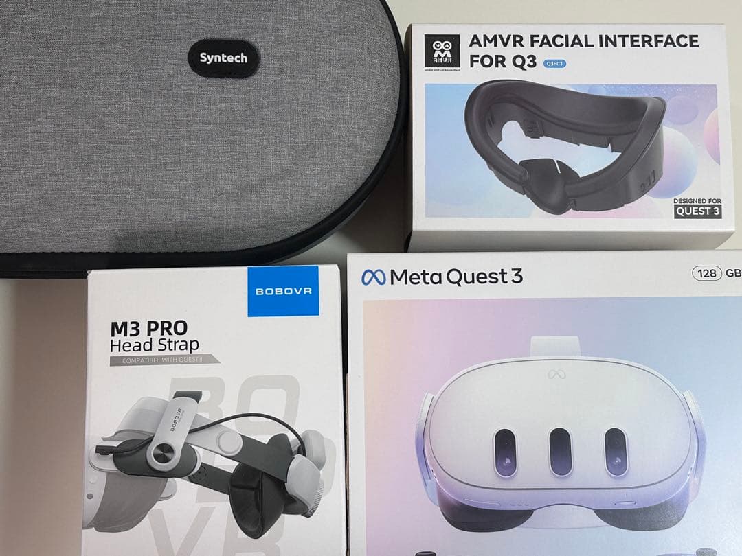 Meta Quest 3(128GB) & 周辺アクセサリー3点セット - メルカリ