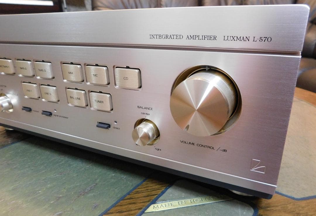 LUXMAN L-570 ピュアA級プリメインアンプ - メルカリ