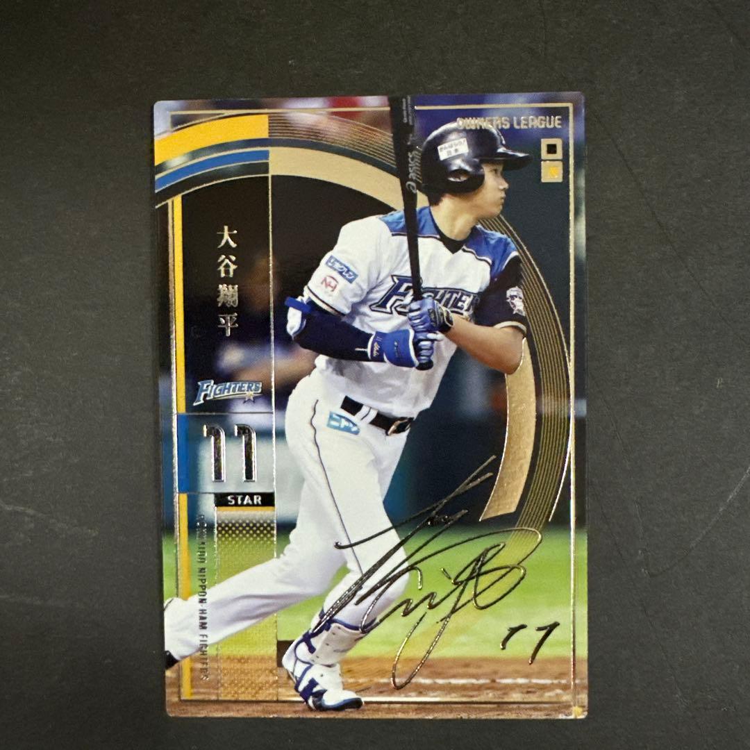 GGG様専用 大谷翔平 2015銀箔押しサイン入りオーナーズリーグ - メルカリ