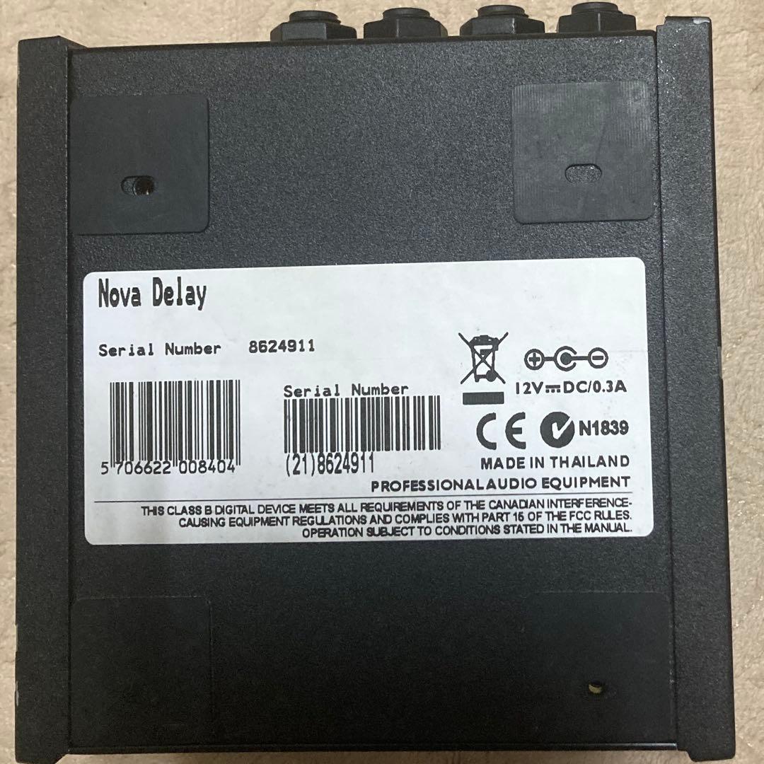 ギター t.c.electronic NOVA DELAY ND-1