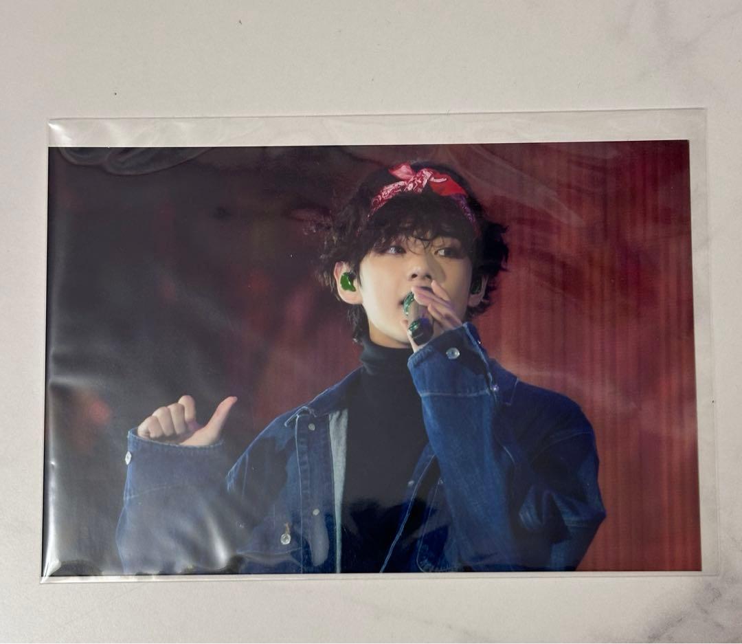 BTS テヒョン 生写真 フォトカード magicshop マジショ V テテ V #Taehyung #김태형 #BTS 191215 Magic Shop in Osaka