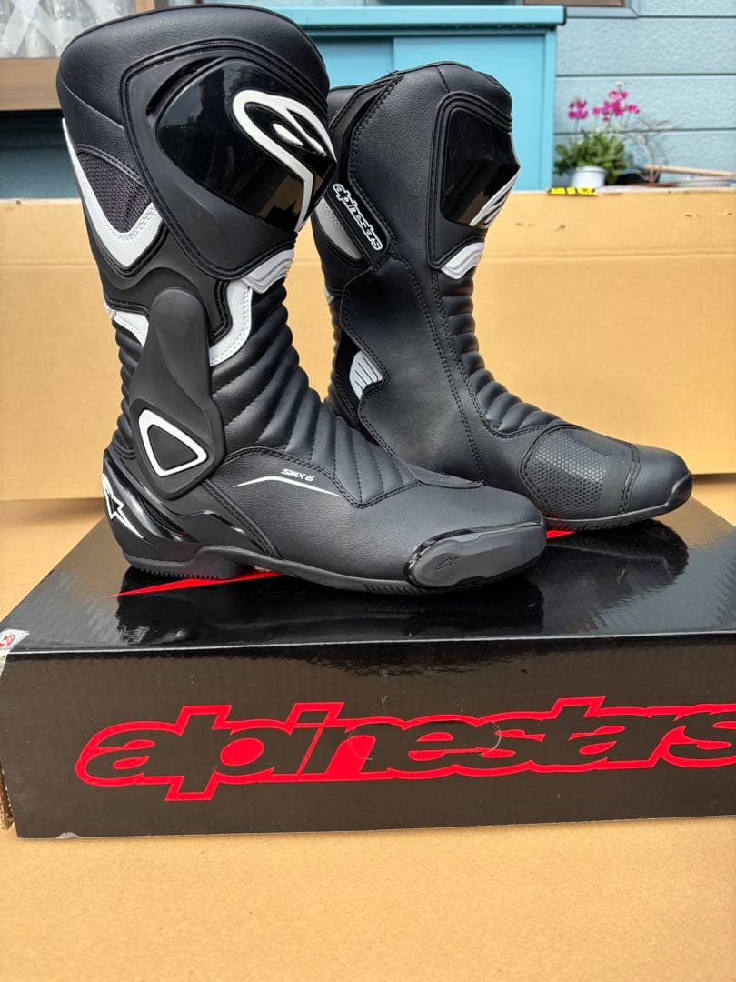 バイクウェア・装備 alpinestars SMX-6 v2 black/white 28.5cm