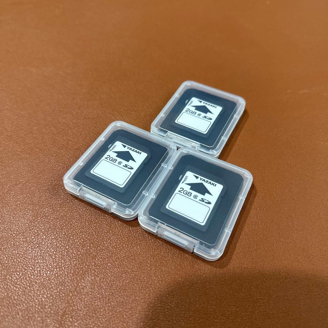 矢崎 デジタコ専用SDカード 2GB 3枚セット - メルカリ