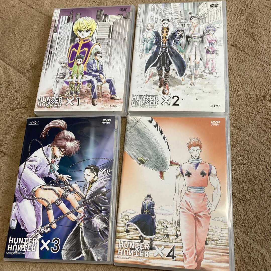 廃盤 HUNTER×HUNTER 旧TV版 OVA ヨークシン編 全4巻セット