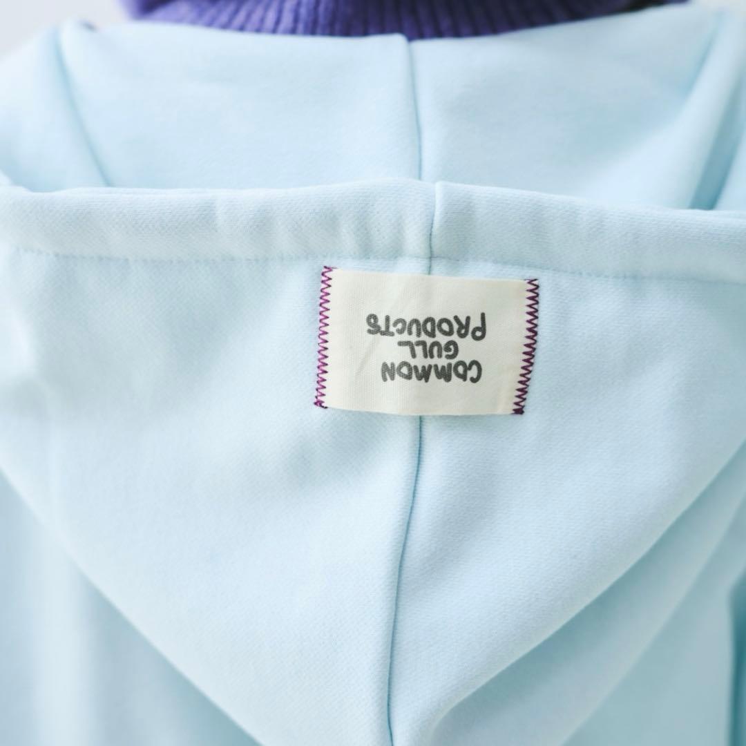 Common gull products. パーカー Mサイズ ライトブルー - メルカリ