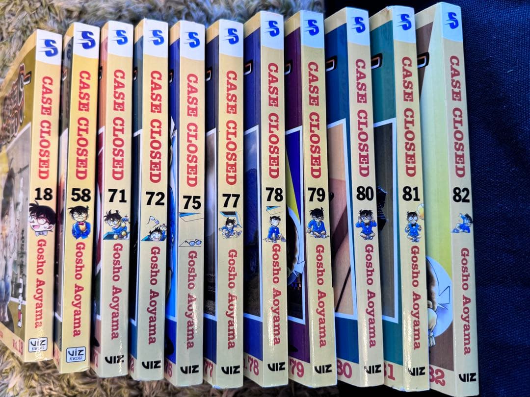 CASE CLOSED 名探偵コナン 英語漫画 11冊 送料 無料