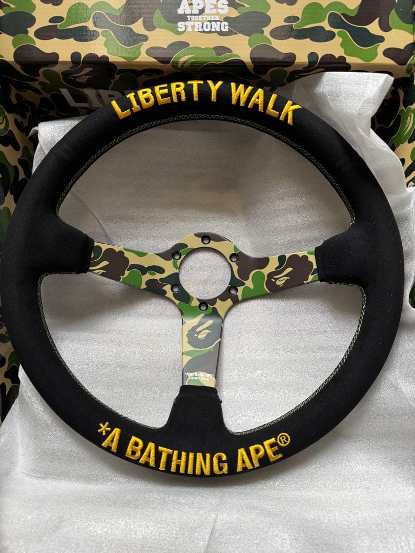 A BATHING APE LIBERTY WALK ステアリング - メルカリ