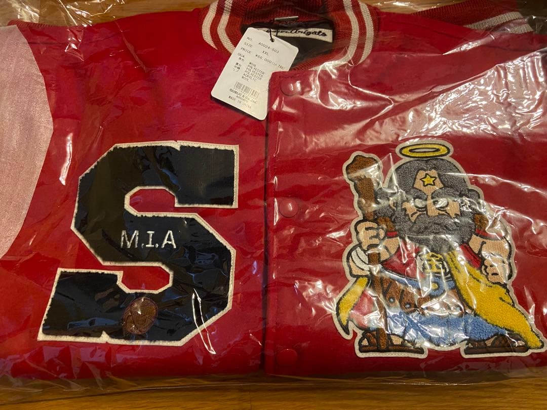 SAPEur サプール ビックリマン スタジャン 赤XXL 新品 - メルカリ