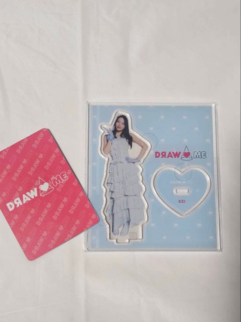 DRAW♡ME 風吹ケイアクリルスタンド(未開封)＆ランダムカード(1枚)