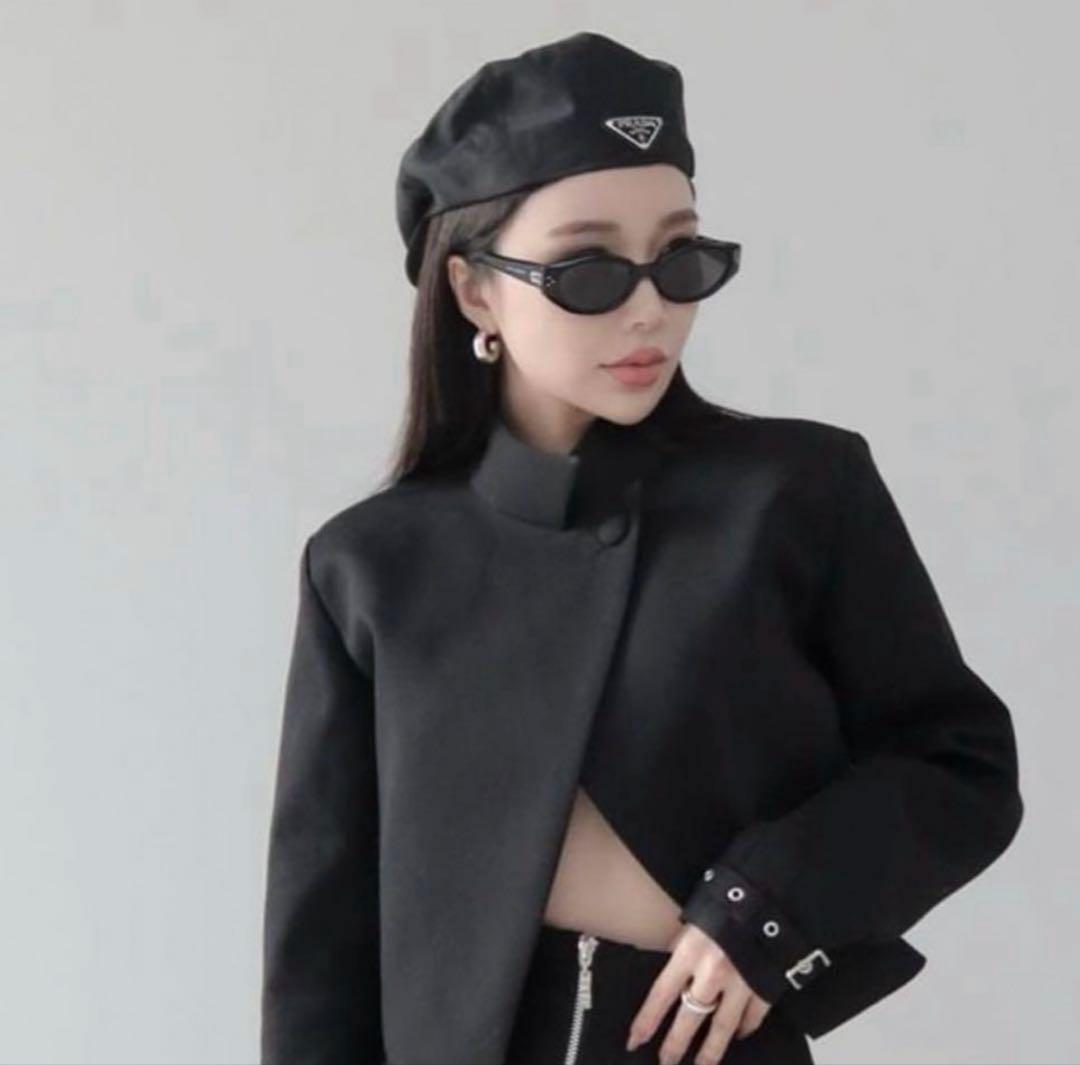 美品【PRADA】プラダ Re-Nylon ハット キャスケット ベレー帽 - メルカリ