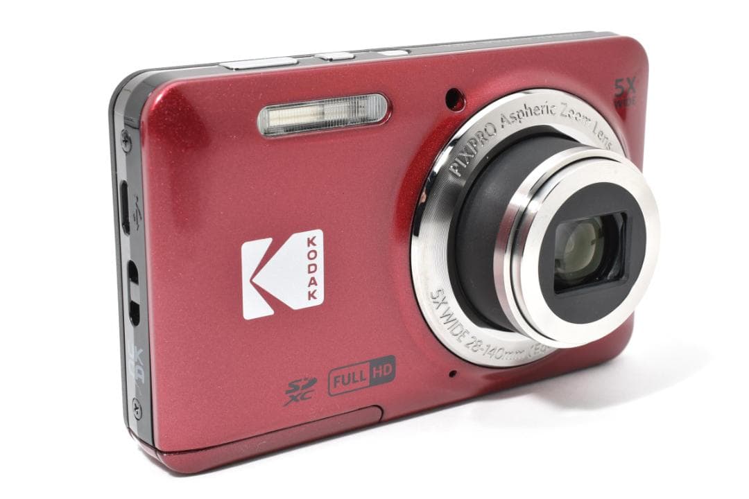 ■ ほぼ新品 ■コダック　KODAK PIXPRO FZ55 レッド《保証書》