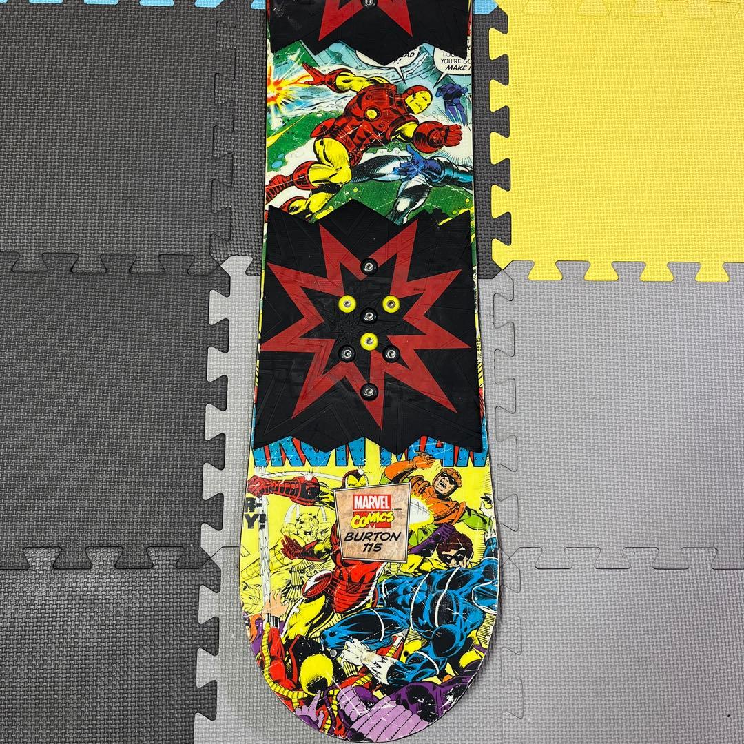 BurtonバートンMarvel アイアンマン 115㎝スノーボード キッズ - メルカリ