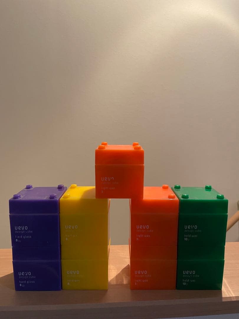 ウェーボ デザインキューブ ヘアワックス 80グラム ウェーボ デミ デザイン キューブ 80g 種類選択式 ワックス ジェル