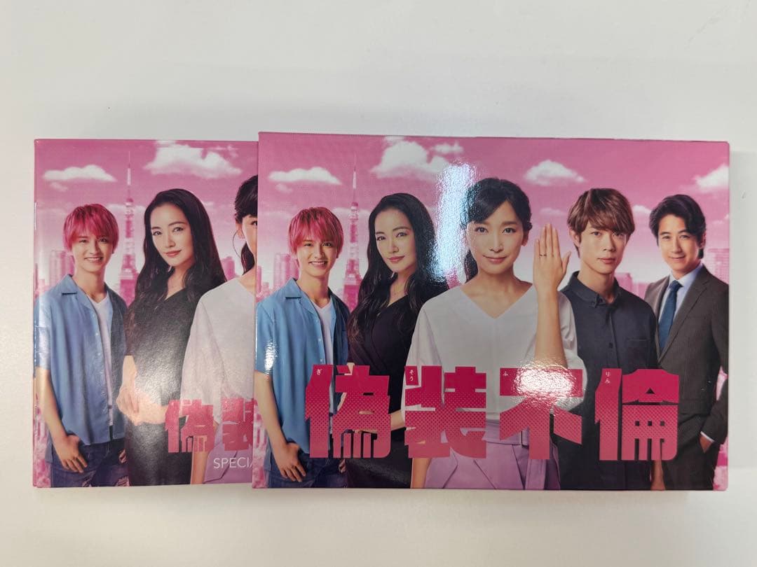 偽装不倫 DVD 1枚 特典ブックレット付き