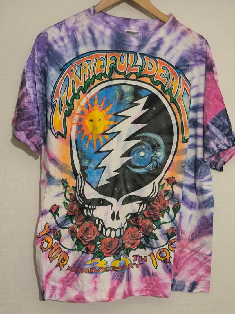 Grateful Dead Tシャツ XL GRATEFUL DEAD-BUFFALO NICKEL-1992-2 Side TIE DYE T-SHIRT S-M-L-XL