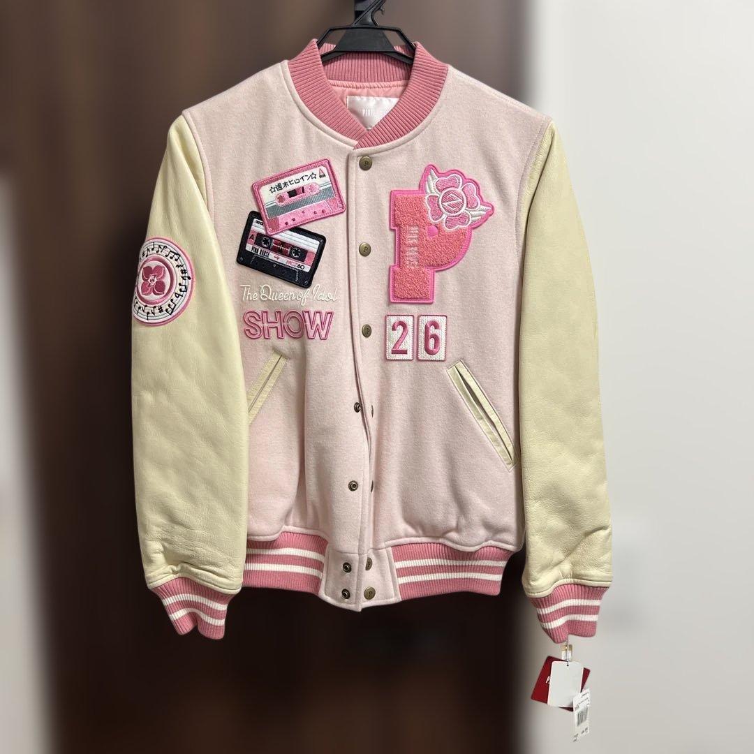 ももクロ ピンクハウス コラボスタジャン シリアルナンバー付き - メルカリ