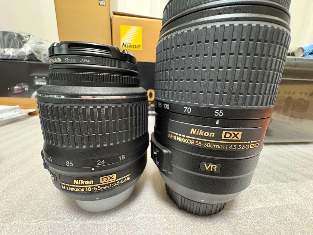 Nikon D5100 18-55mm、55-300mmレンズセット - メルカリ