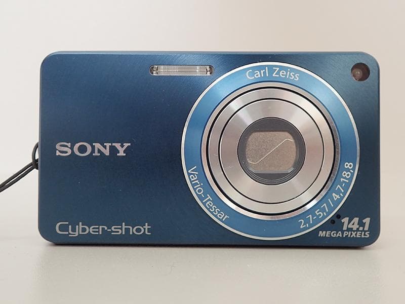 ☆882 SONY サイバーショット DSC-W350 ブルー 付属品付き - メルカリ