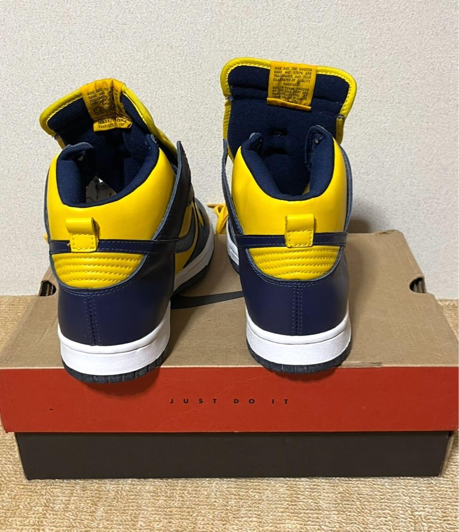 ナイキ ダンクハイ ミシガン 98年 - メルカリ