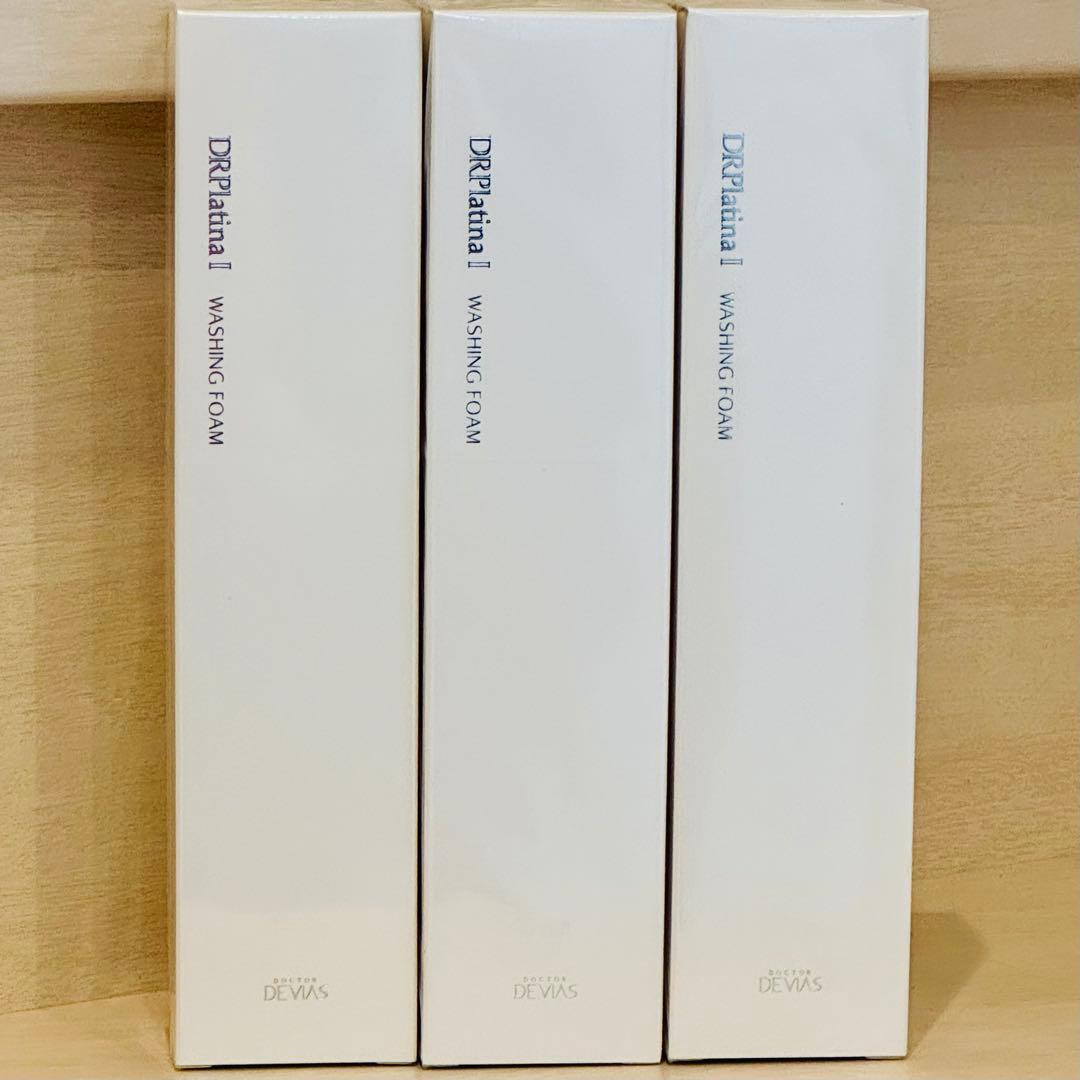 Dr. デヴィアス プラチナ 洗顔料 3本セット - メルカリ