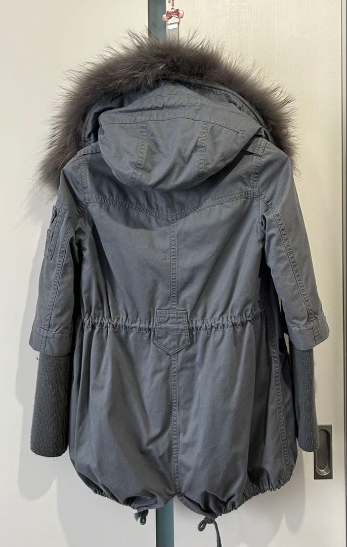 ジェン様専用 BURBERRY BLUE LABELグレー モッズコート - メルカリ