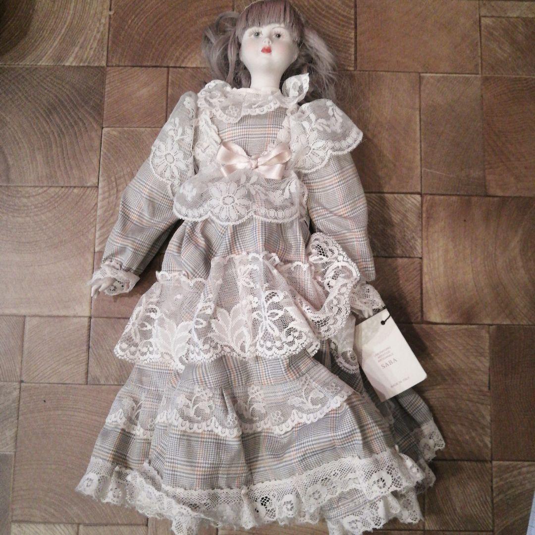 ビスクドール 人形 SABA イタリア - メルカリ